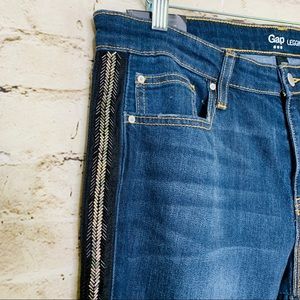 GAP Legging Beaded Jean's NWT sz 14